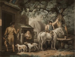 Die Rückkehr des Sportlers, graviert von William Ward