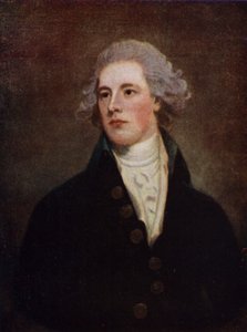William Pitt der Jüngere, englischer Tory-Politiker und Premierminister von George (after) Romney