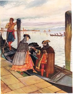 La Biondina in Gondoletta, Illustration aus 