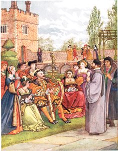 Die Ballade des Königs, Illustration aus 