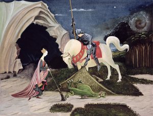 St. Georg und der Drache, fünf Minuten später von George Adamson
