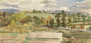 Kilburn Blick Richtung Hampstead, 1858