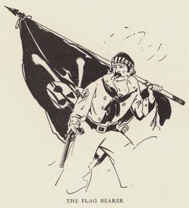 Der Fahnenträger von George Alfred Williams