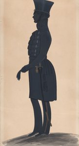 Oberst H.J. Daniell, ganz links