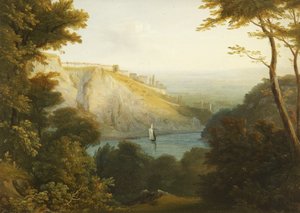 Ansicht der Avon-Schlucht von George Arthur Fripp