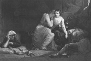 Florimel und die Hexe, ca. 1852 von George August Periam