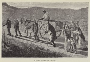 Eine Beerdigung eines Afroamerikaners in Virginia