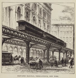 Hochbahn, Third Avenue, New York