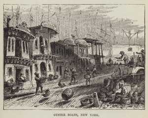 Austerboote, New York von George Augustus Sala