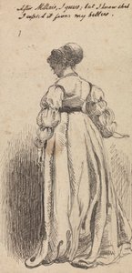 Stehende Dame von George Augustus Sala