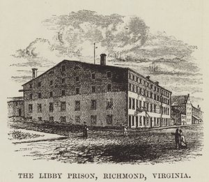 Das Libby-Gefängnis, Richmond, Virginia
