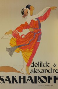 Clotilde und Alexandre Sakharoff, 1921