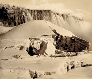 Die Wasserfälle im Winter
