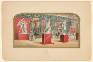 "Baxter" Druck: Juwelen der Großen Ausstellung von 1851, Juwel Nr.1 von George Baxter