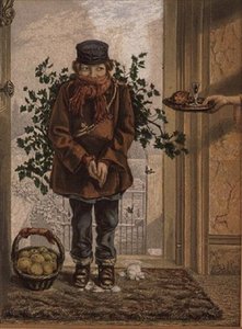 Weihnachtszeit von George Baxter