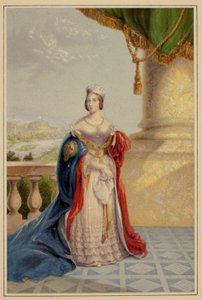 Englands Königin, Ihre Majestät die Königin von George Baxter