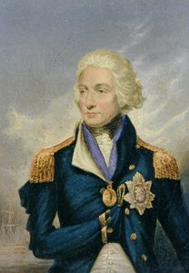 Horatio, Viscount Nelson (1758-1805) von George Baxter