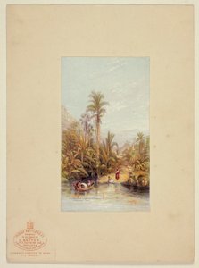 Indische Siedlung von George Baxter
