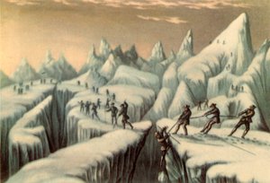 Stufe im Aufstieg des Mont Blanc, ca. 1853, 1946
