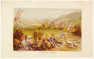 Abtei von Tintern von George Baxter