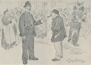 Polizei und das Volk von George Belcher