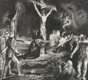 Kreuzigung Christi von George Bellows