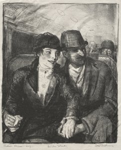 In der U-Bahn von George Bellows