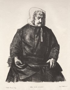 Alte irische Frau