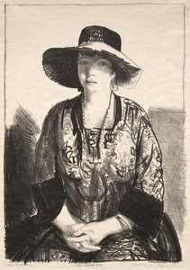 Der schwarze Hut von George Bellows