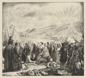 Der irische Jahrmarkt von George Bellows