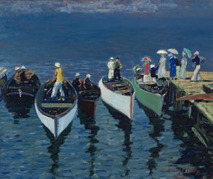 Urlaub am Hudson von George Benjamin Luks