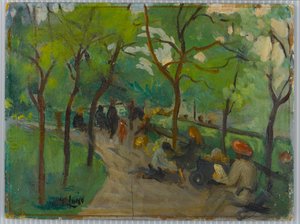 Prospect Park, ca. 1902-10 von George Benjamin Luks