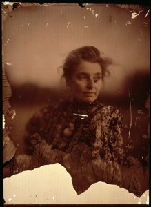 Porträtfoto von Beatrice Webb (1858-1943) (Autochromfoto) von George Bernard Shaw