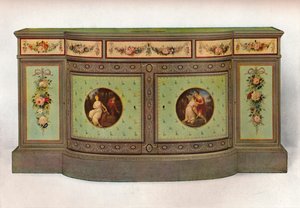Sekretärkommode, ca. 1785
