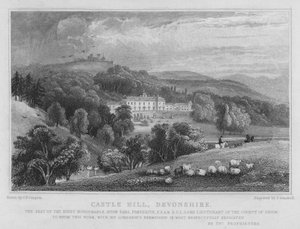 Castle Hill, Devonshire (Gravur) von George Bryant Campion