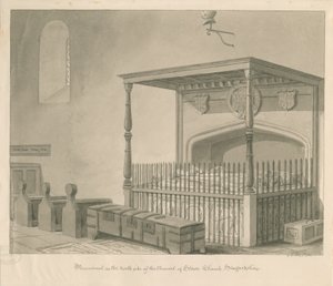 Stowe Kirche - Tischgrab von George Buckler