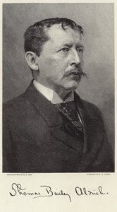 Porträt von Thomas Bailey Aldrich von George C. Cox