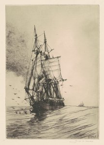 Einschneiden von George Canning Wales