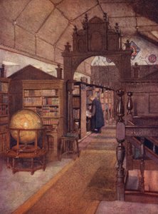 Oxford: Merton Bibliothek von George Carline