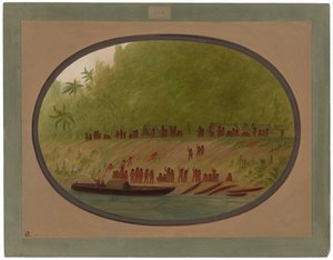 Ein kleines Orejona-Dorf