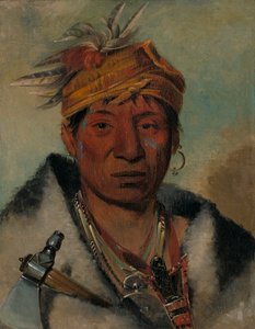 Ah-yaw-né-tak-oá-ron, ein Krieger, 1831