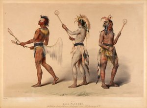 Ballspieler von George Catlin