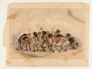 Büffeltanz Nr. 8 von George Catlin