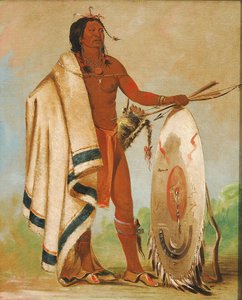 Kotz-a-tó-ah, Rauchschild, ein angesehener Krieger von George Catlin
