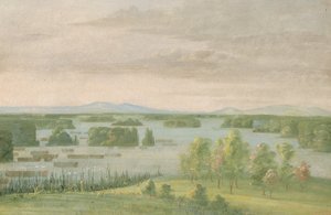 Schwanensee (Lac du Cygne), nahe dem Coteau des Prairies