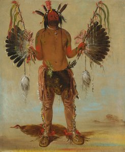 Mah-tó-he-ha, Alter Bär, ein Medizinmann von George Catlin