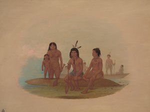 Marahua-Indianer, 1854-1869 von George Catlin