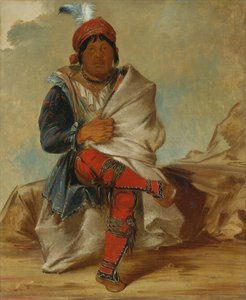 Mick-e-no-páh, Häuptling des Stammes, 1838