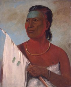 Náh-pope Berater von Black Hawk, 1832 von George Catlin