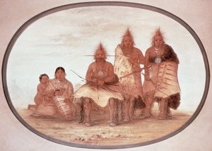 Pawnee-Krieger, ca. 1832